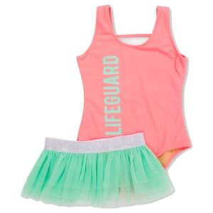 Shade Critters Baby Tutu One Piece Swimsuit